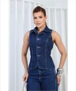 Colete jeans